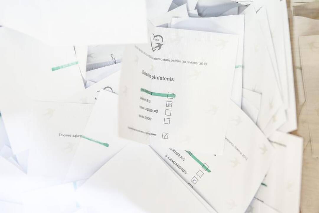 Kauno konservatoriai pirmenybę atidavė V. Landsbergiui 
