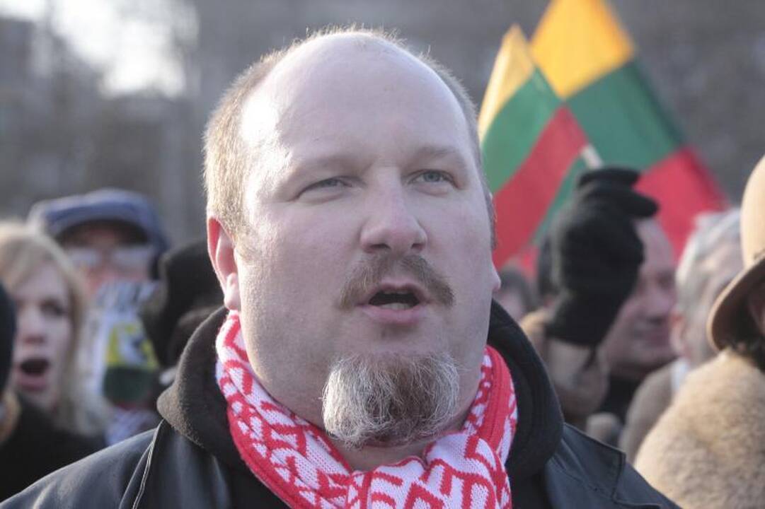 Uždraustoje eisenoje Vilniuje - tūkstančiai nacionalistų