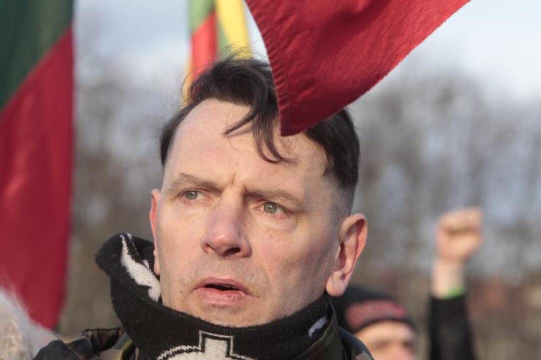 Uždraustoje eisenoje Vilniuje - tūkstančiai nacionalistų