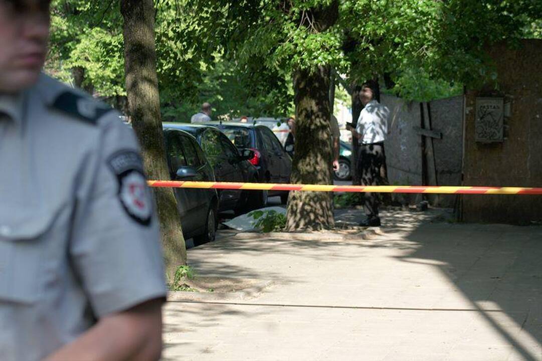 Vilniaus centre nužudytas miesto tarybos narys (foto)