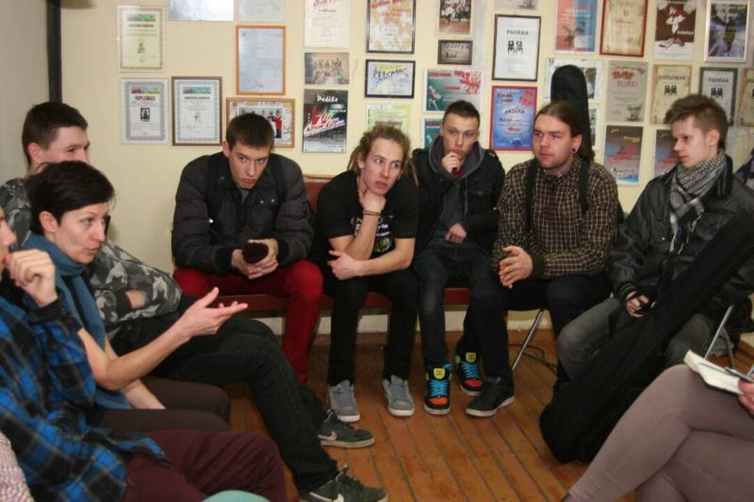 Gargžduose – jaunimo piketas dėl nugriauto „skatepark‘o“