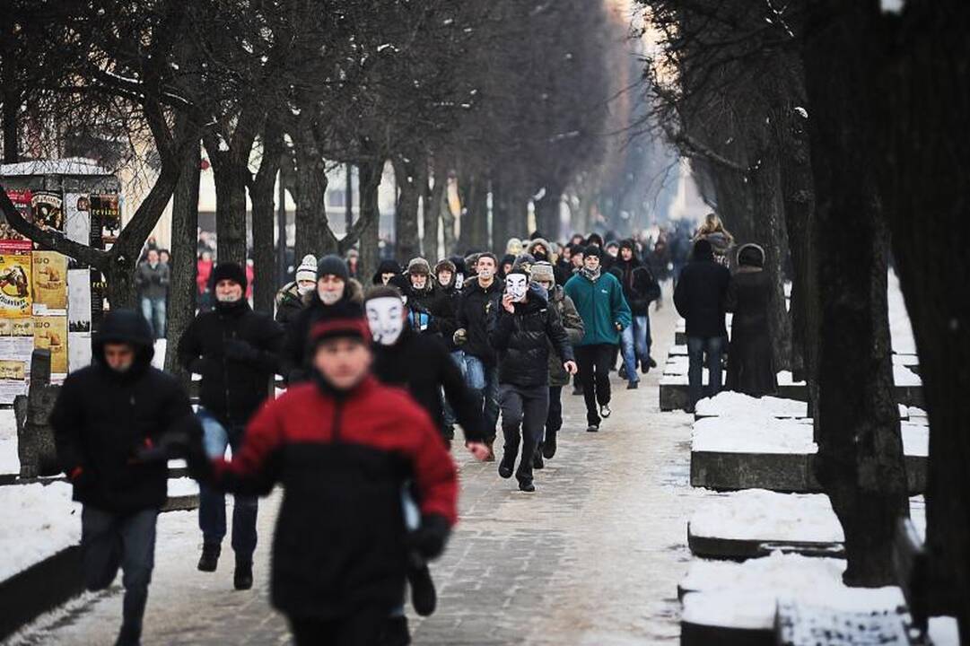 Kaune vyko protestas prieš ACTA susitarimą