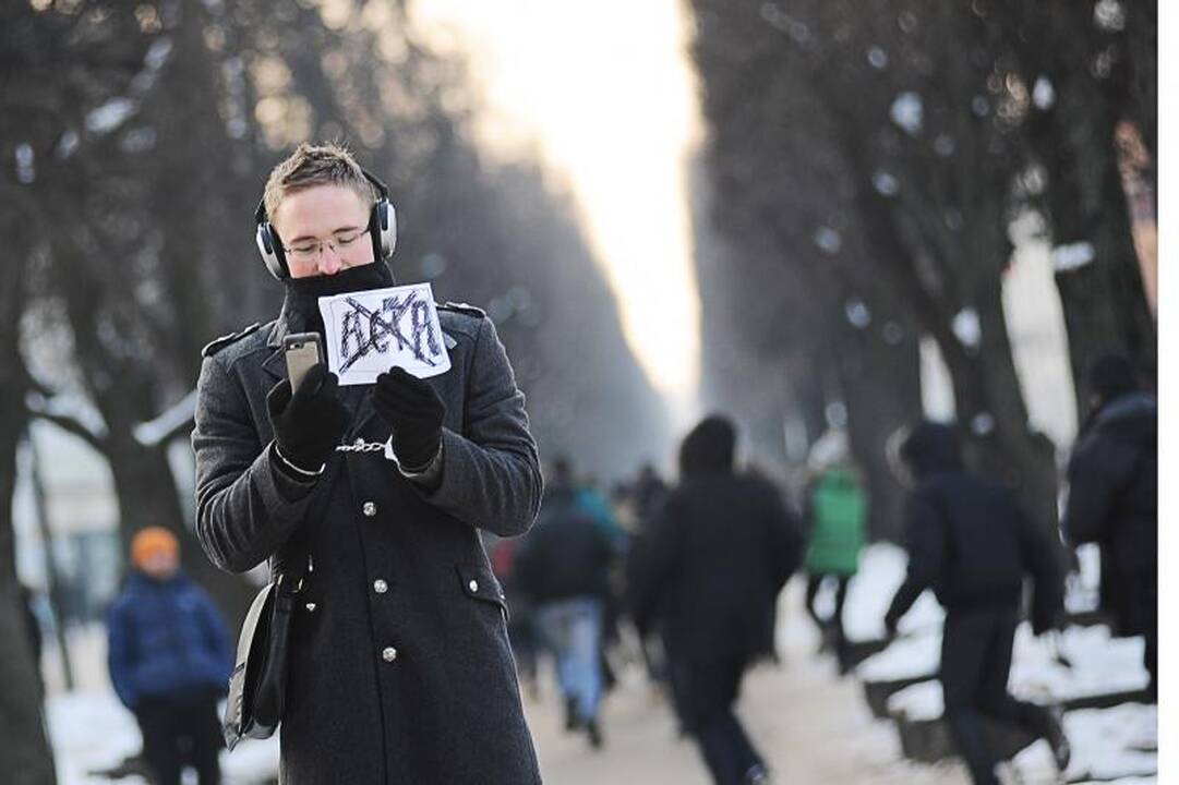 Kaune vyko protestas prieš ACTA susitarimą