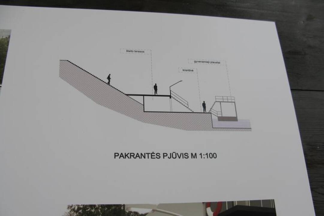 Vilniečiams siūloma apsigyventi ant vandens