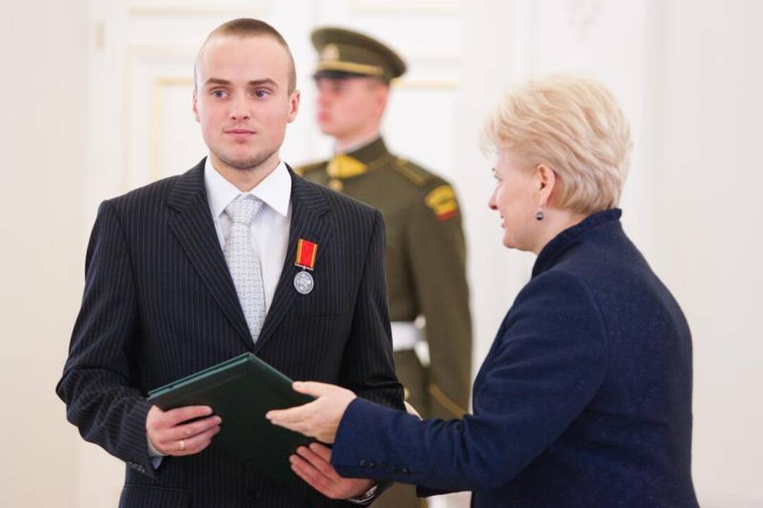 Prezidentė D.Grybauskaitė pagerbė šalies sportininkus