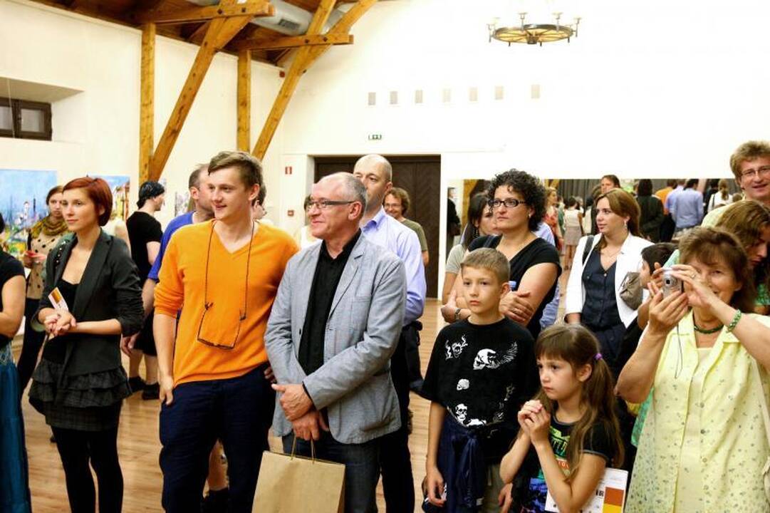 Dailininkai įsiliejo į senamiesčio ritmą