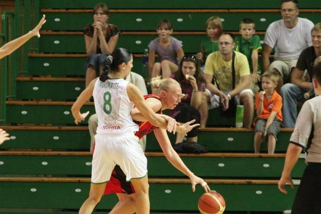Įspūdinga Lietuvos krepšininkių pergalė prieš belges