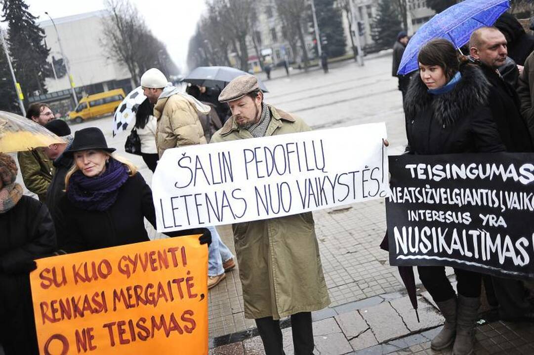 „Drąsiaus kelio“ suburtame mitinge liejosi kaltinimai