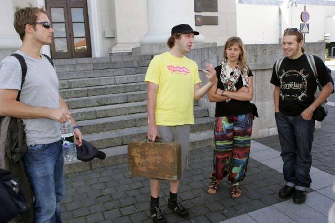 Nemokamose ekskursijose - turistų giduose neaprašytas Vilnius