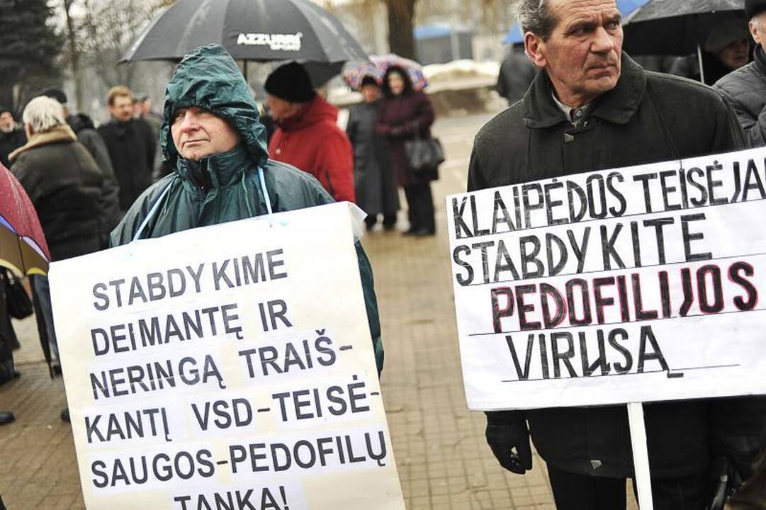 „Drąsiaus kelio“ suburtame mitinge liejosi kaltinimai