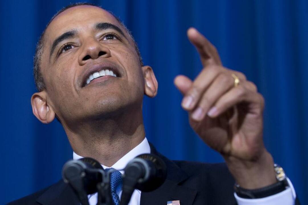 B. Obama atsisako įvardinti JAV pagalbą Sirijos sukilėliams
