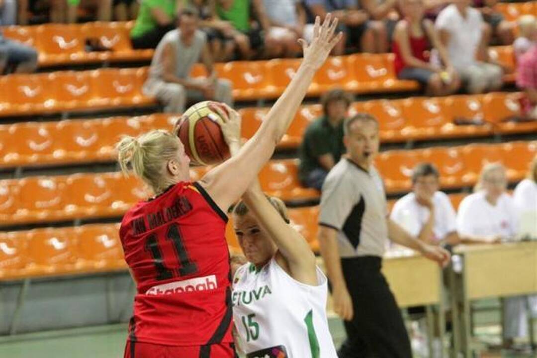 Įspūdinga Lietuvos krepšininkių pergalė prieš belges