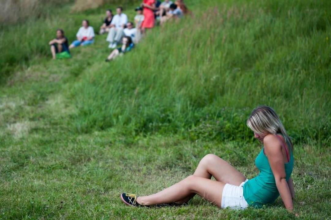 Forto pieva virto šachmatų lenta, o žmonės – karaliais ir rikiais