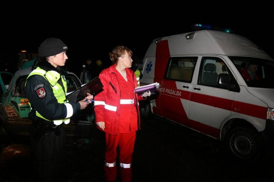 Vilniaus rajone avariją sukėlė teisės vairuoti neturėjęs jaunuolis