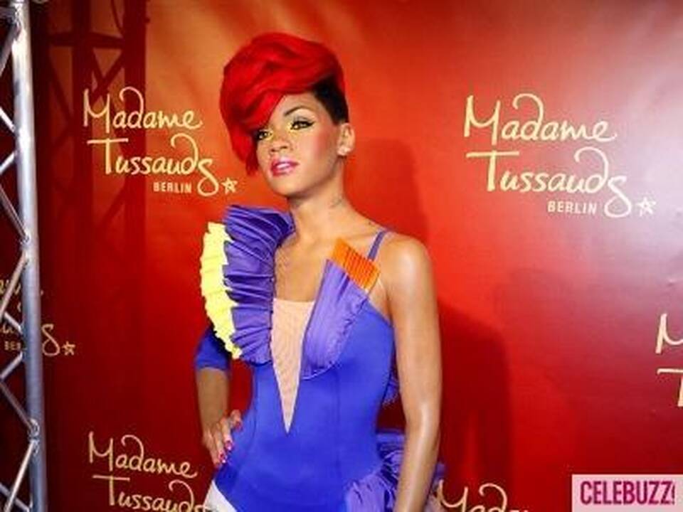 Madame Tussauds muziejuje - „pasenusi“ Rihannos vaškinė figūra