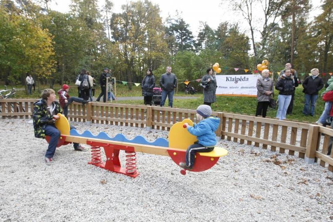 Parke šurmuliavo klaipėdiečių šeimų šventė
