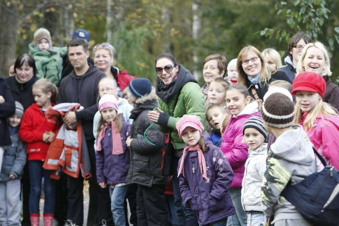 Parke šurmuliavo klaipėdiečių šeimų šventė