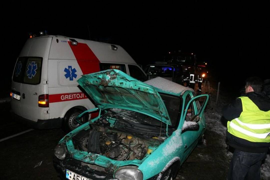 Vilniaus rajone avariją sukėlė teisės vairuoti neturėjęs jaunuolis