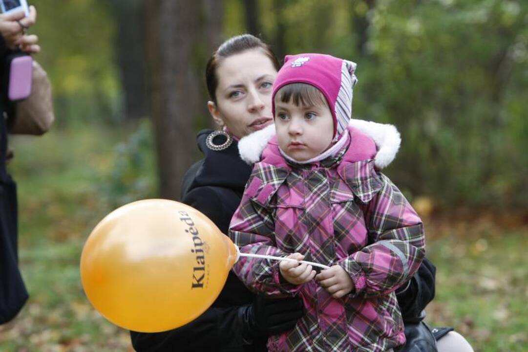 Parke šurmuliavo klaipėdiečių šeimų šventė