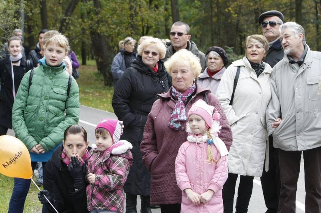 Parke šurmuliavo klaipėdiečių šeimų šventė
