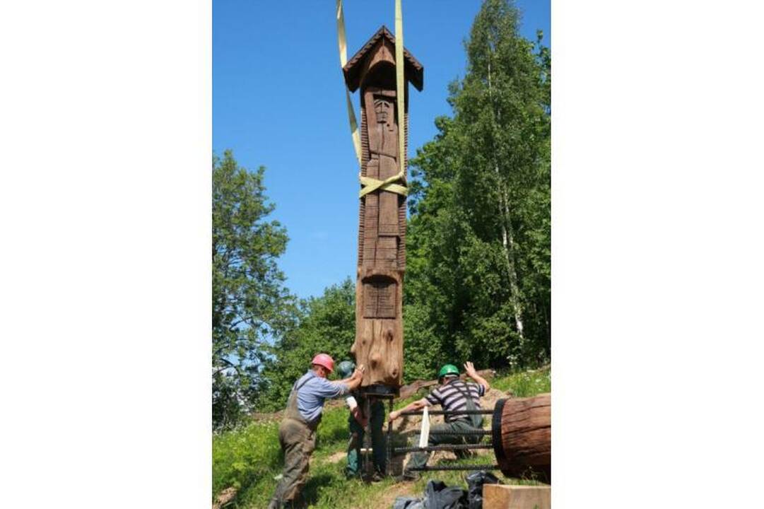 Restauruojamas Ablingos tragediją įamžinęs skulptūrų memorialas