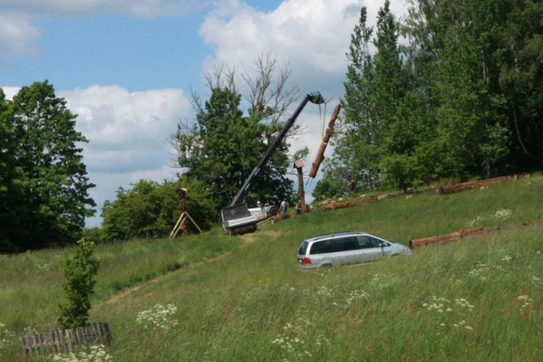 Restauruojamas Ablingos tragediją įamžinęs skulptūrų memorialas