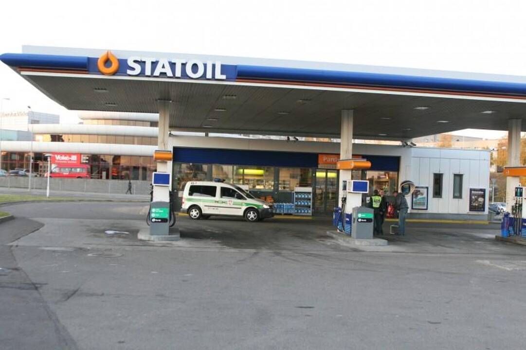 Pagrasinta susprogdinti „Statoil“ degalinę Fabijoniškėse