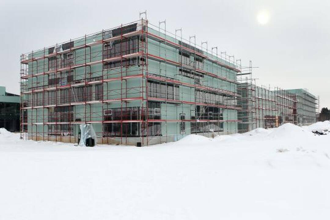 Statomą Vilniaus Balsių mokyklą apžiūrėjo būsimi jos auklėtiniai