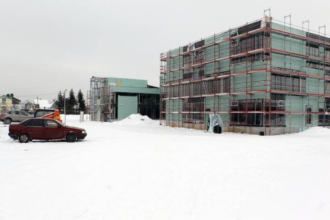 Statomą Vilniaus Balsių mokyklą apžiūrėjo būsimi jos auklėtiniai