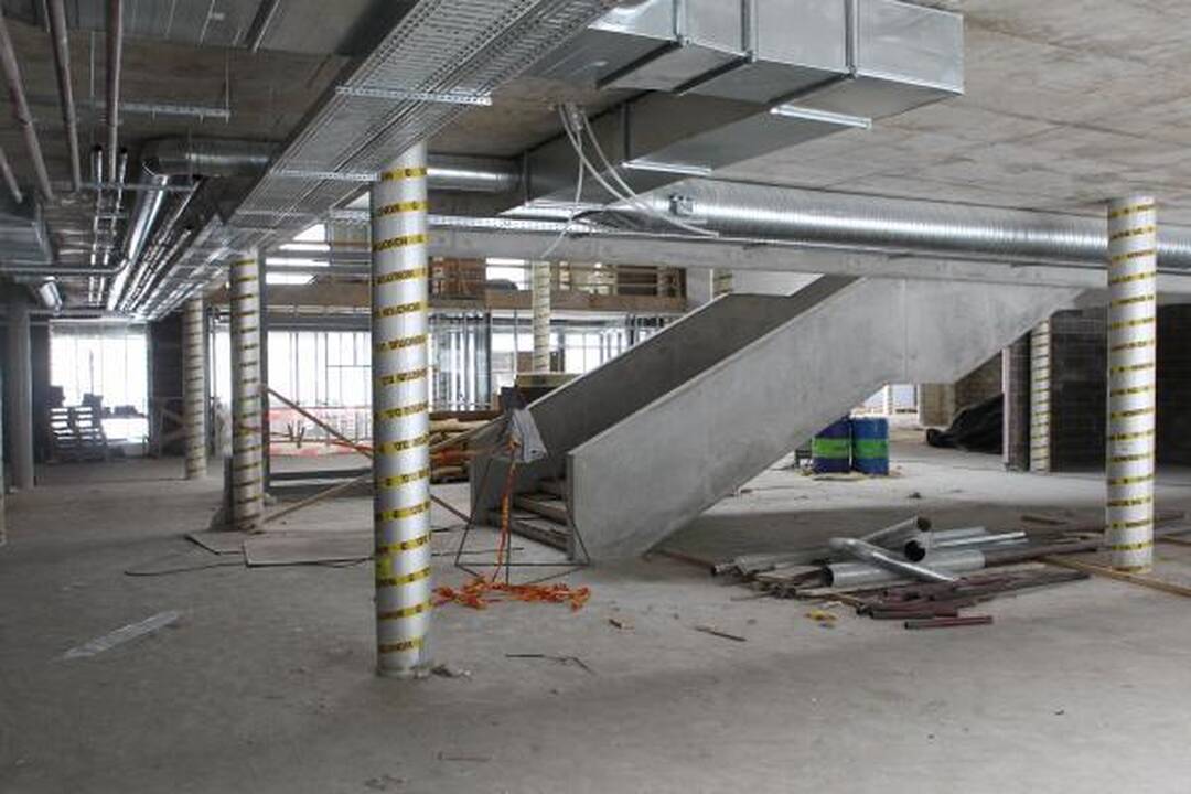 Statomą Vilniaus Balsių mokyklą apžiūrėjo būsimi jos auklėtiniai