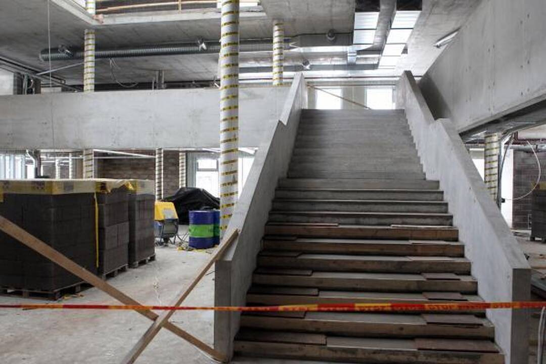 Statomą Vilniaus Balsių mokyklą apžiūrėjo būsimi jos auklėtiniai