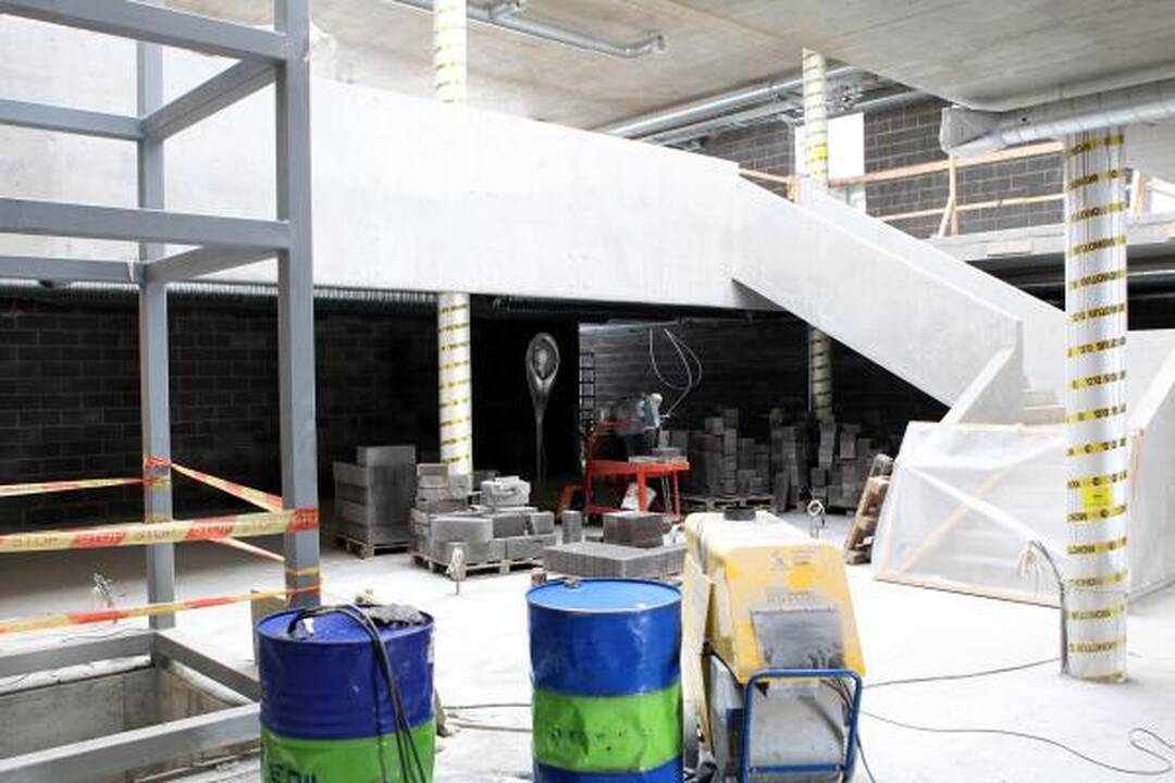 Statomą Vilniaus Balsių mokyklą apžiūrėjo būsimi jos auklėtiniai
