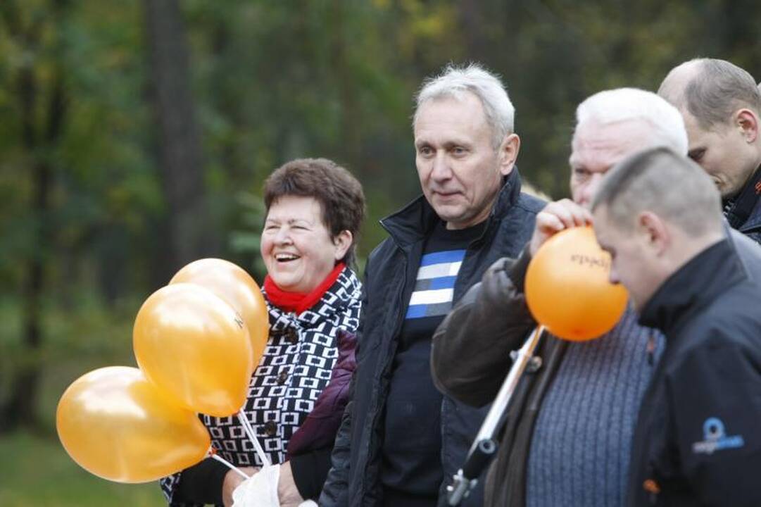 Parke šurmuliavo klaipėdiečių šeimų šventė