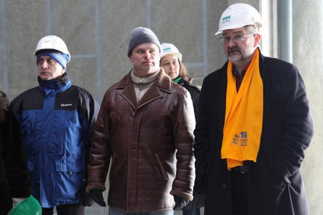 Statomą Vilniaus Balsių mokyklą apžiūrėjo būsimi jos auklėtiniai