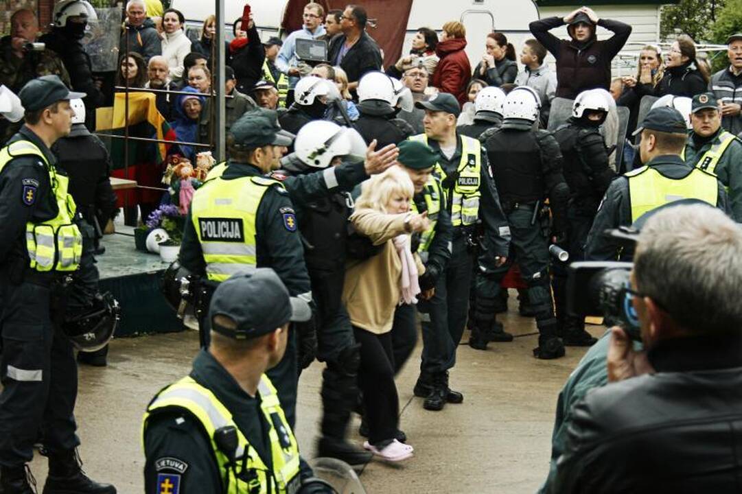 Garliavos operacijoje dalyvavo 240 pareigūnų