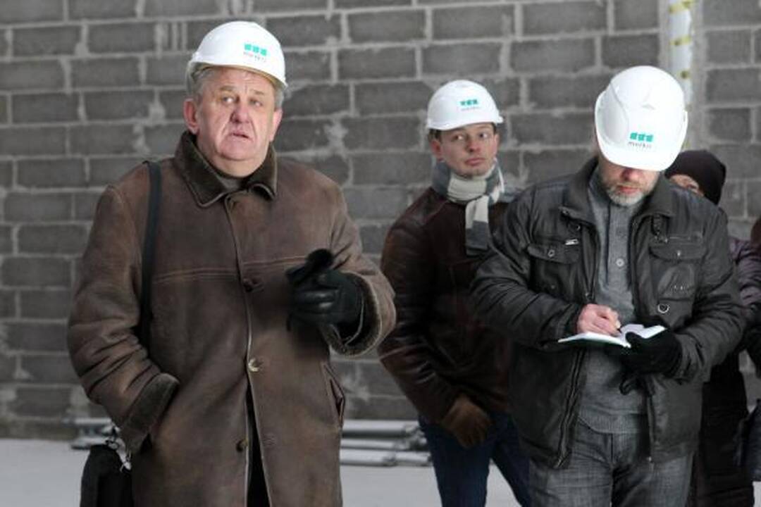 Statomą Vilniaus Balsių mokyklą apžiūrėjo būsimi jos auklėtiniai