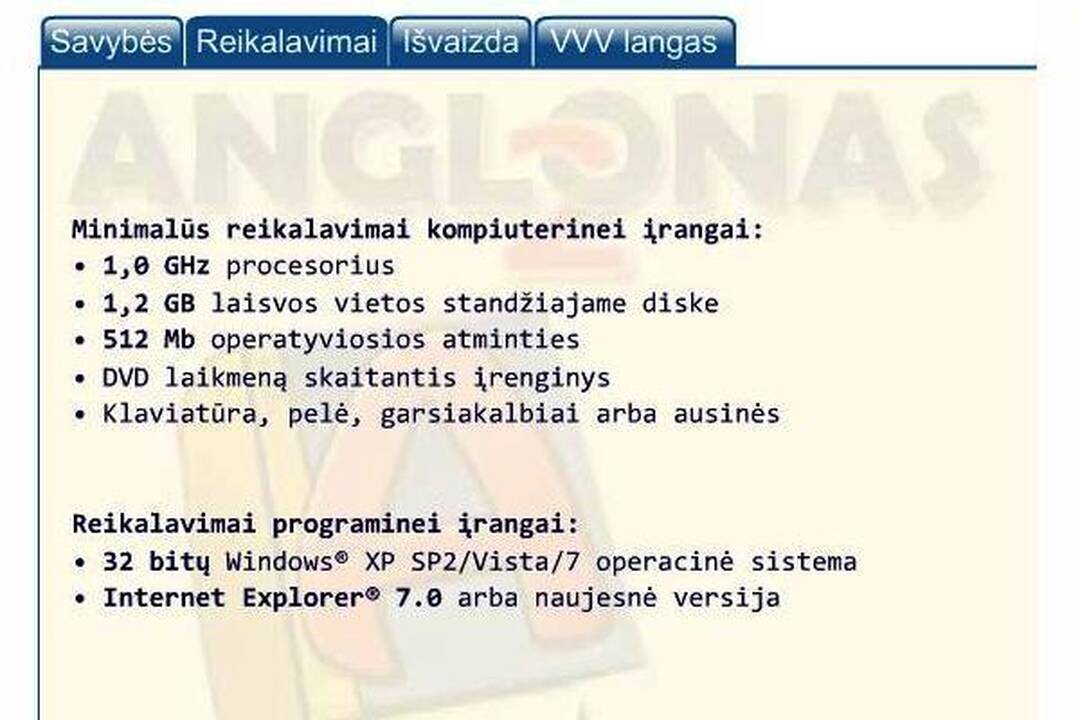 Naujos kartos žodynas „Anglonas 2“