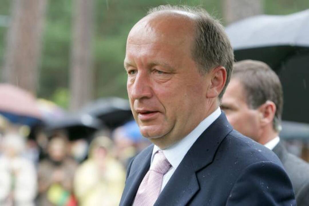 Lyjant lietui atidengtas „Vienybės medis“ (papildyta)