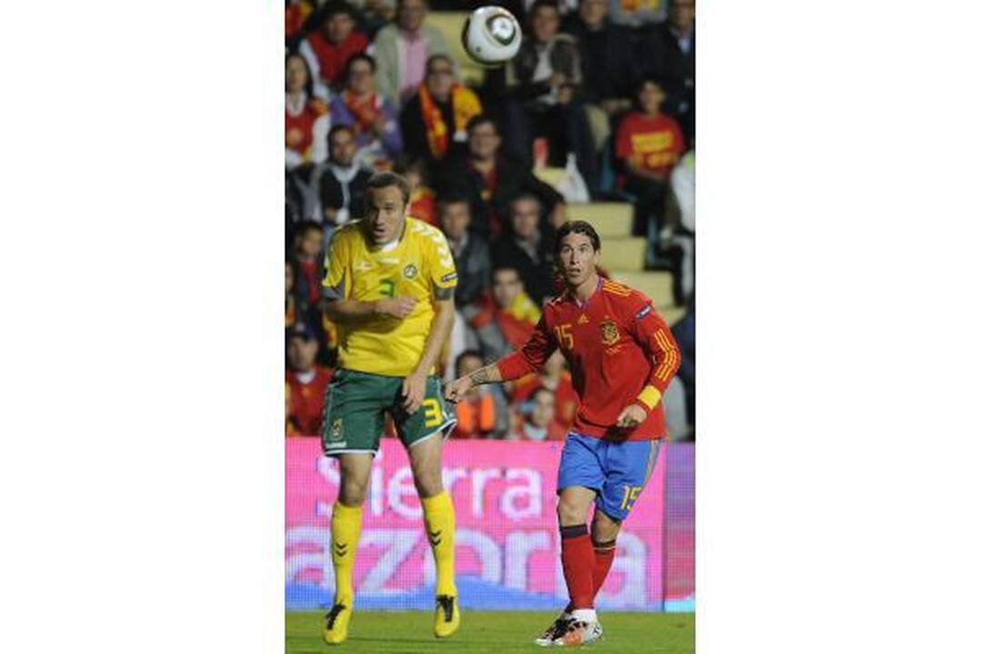 Sapnas truko dvi minutes: Lietuva - Ispanija 1:3 (papildyta)