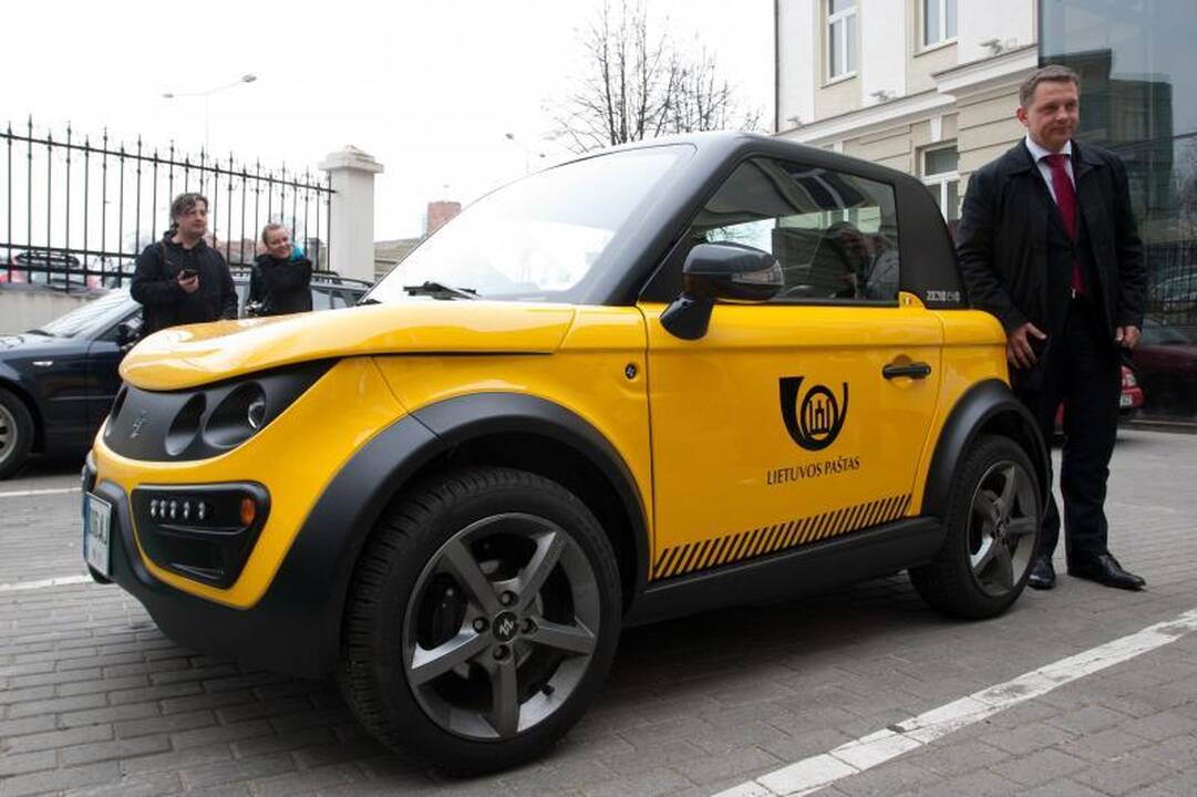 Elekromobilius įmonės naudoja ir savo įvaizdžiui gerinti