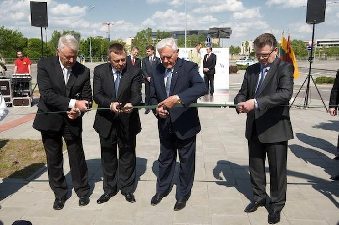 Vilniuje jau driekiasi Olimpiečių šlovės alėja