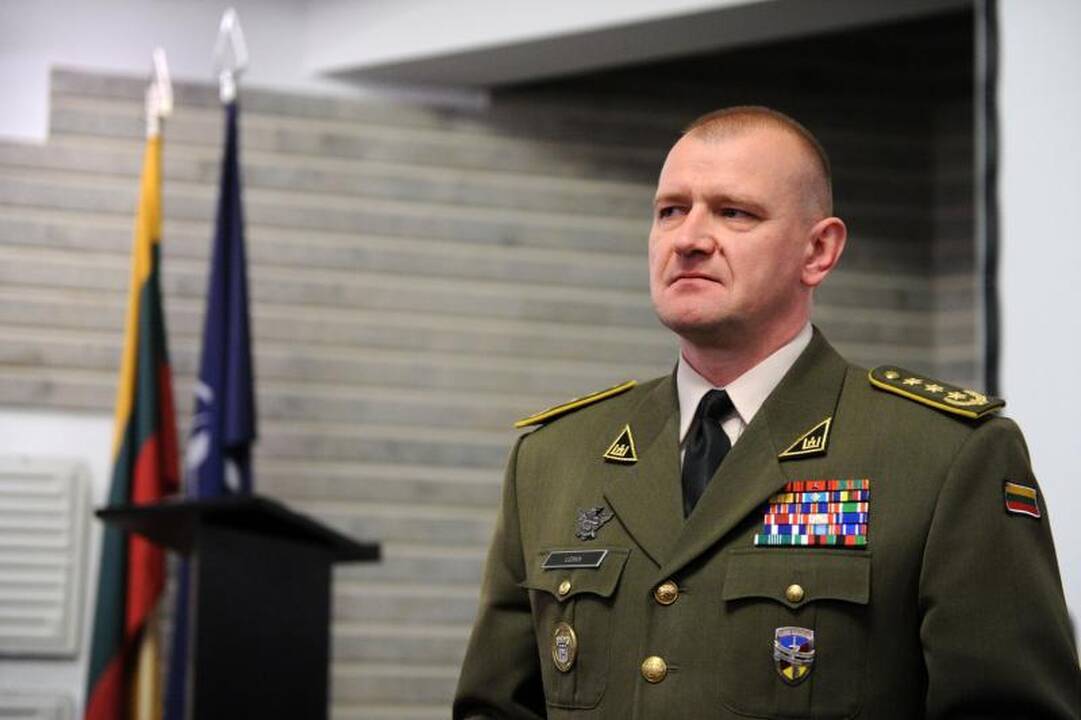 Lietuvos kariuomenės Sausumos pajėgoms vadovaus A.Leika
