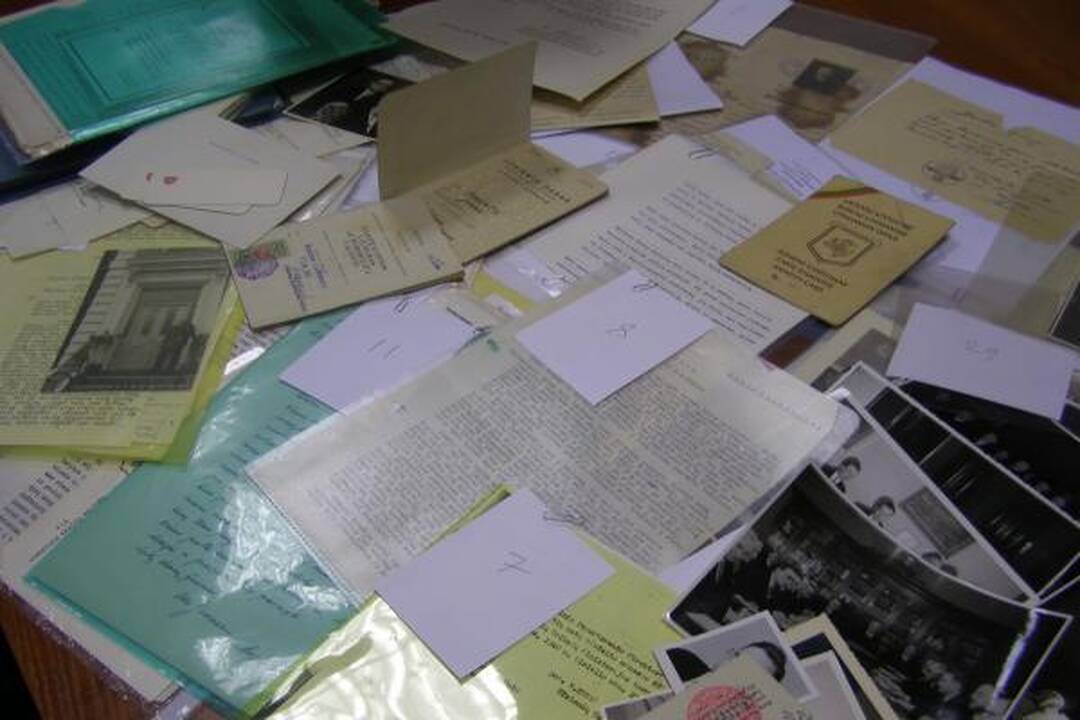 Į Lietuvą sugrąžintas prieškario diplomato archyvas