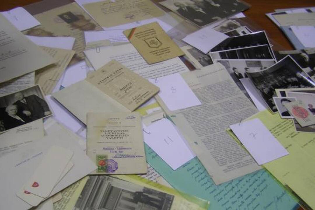 Į Lietuvą sugrąžintas prieškario diplomato archyvas