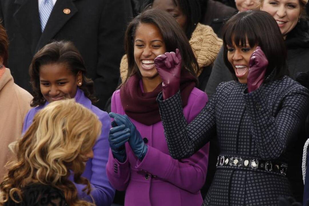 B. Obamos inauguracijoje Beyonce spindėjo išlaikyta elegancija