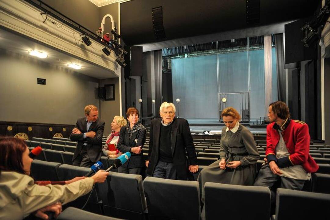 Dramos teatro vadovas: kito kelio nėra – dirbame dieną naktį