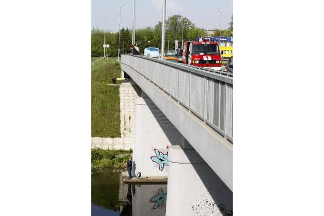 Danės upė paplūdo teršalais 