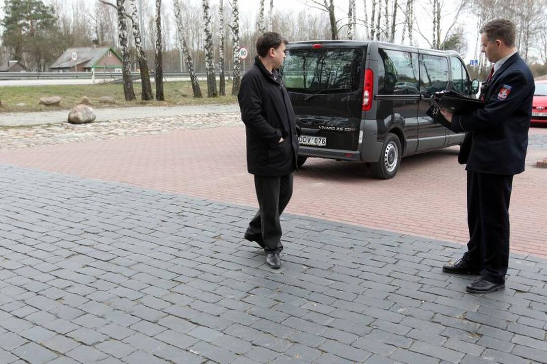 Vievio kavinės trinkelės labai panašios į buvusias Gedimino pr.