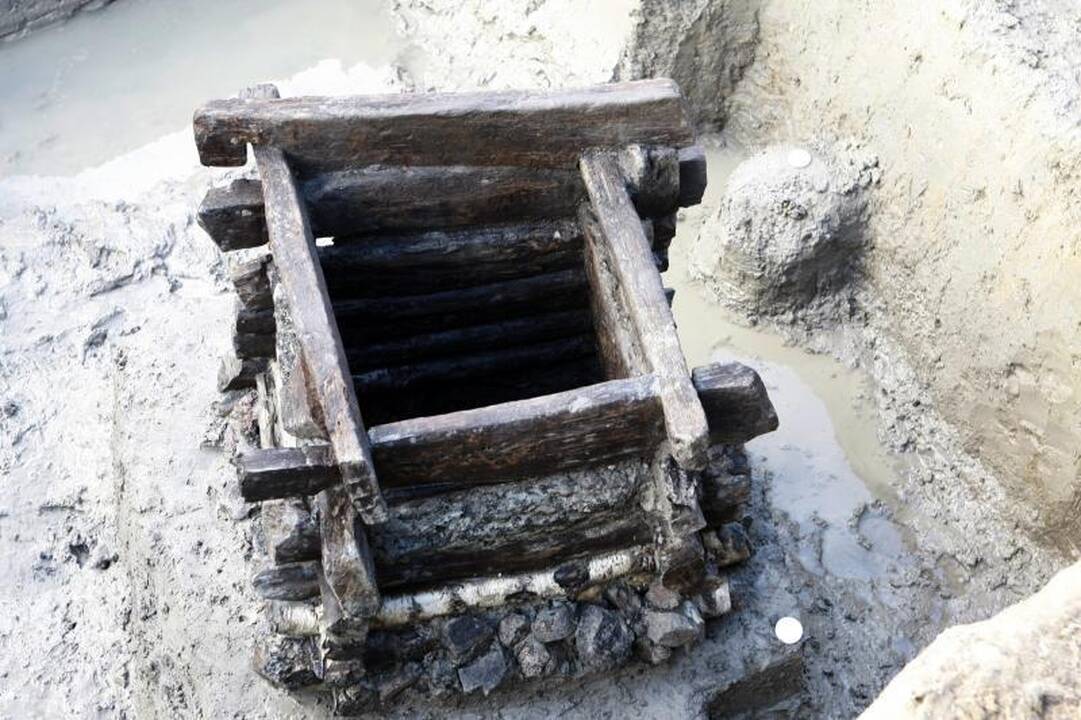 Archeologų radinys - Klaipėdos priešistorę menantis šulinys