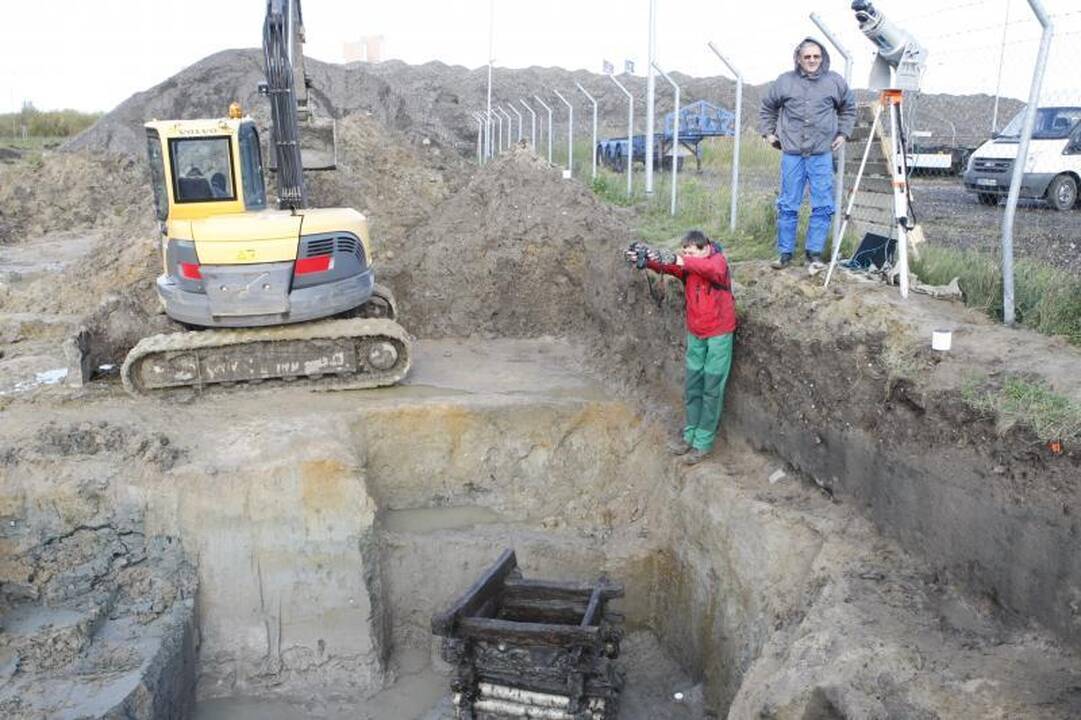 Archeologų radinys - Klaipėdos priešistorę menantis šulinys